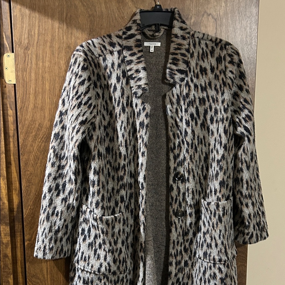 Maurices Animal Print Coat